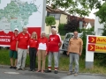 2017-07-02 Tag der Franken in Kitzingen Unser Plakat (1)