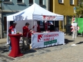 2018-07-01 Tag d.Fanken inAnsbach Großes Interesse am Infostand