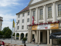 2019-07-06- T.d. Franken in-Sonneberg Flagge am Rathaus Fo. J.K.