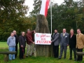 2004 FB Demo am Drei-Dreifrankenstein v.l. A.Stöcklein,N.Gramlich,H.M.Reusch,J.Kalb,M.Hofmann,,G,Geißler, Bg.meister R Hofmann,E.Nickel.JPG