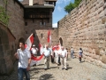 2012 7 Tag der Franken Marsch zur Kaiserburg Nbg.